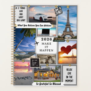 2026 Custom Vision Dream Board Objectif quotidien