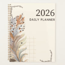"2026 Dagelijkse Planner" | Aardse Veer & Raster