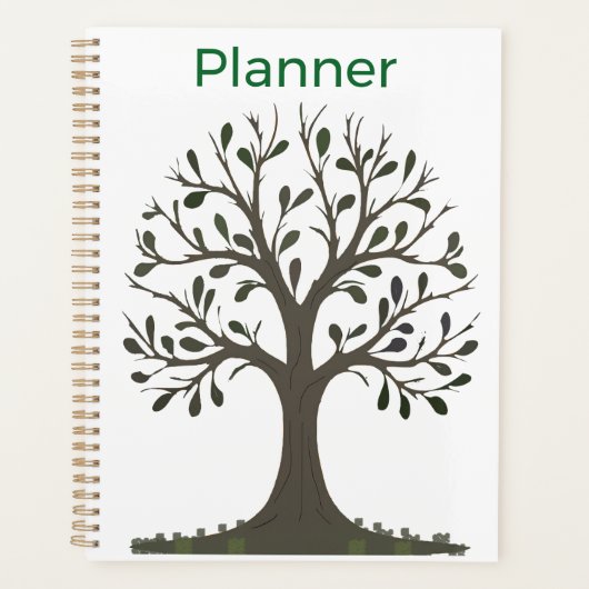 🌳 2026 Daily Planner - Stylized Tree of Life (Devant)