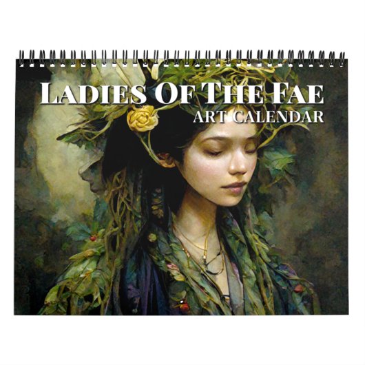 2026 Dames van de Fae 1 Fantasy Art Kalender (Hoes)