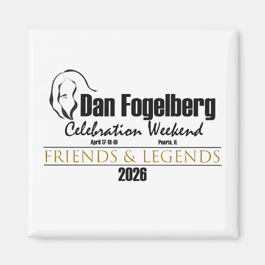 2026 DF Celebration Magnet! Magneet (Voorkant)