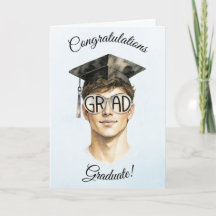 2026 Diploma kaart voor hem