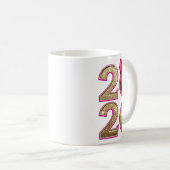 2026 Disco Ball New Year Mug (Devant droit)
