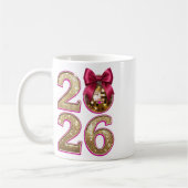 2026 Disco Ball New Year Mug (Gauche)