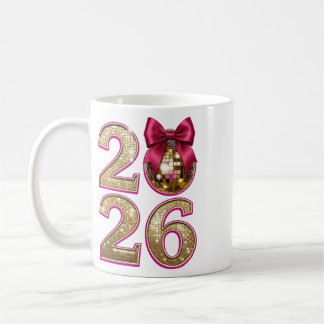 2026 Disco Ball New Year Mug