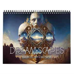 2026 Dreamscapes 1 surrealistische visionaire kuns Kalender