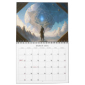 2026 Dreamscapes 1 surrealistische visionaire kuns Kalender (Mar 2026)