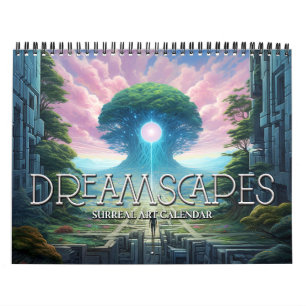 2026 Dreamscapes 3 surrealistische visionaire kuns Kalender