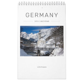 2026 Duitsland natuur & landschapsfotografie Kalender
