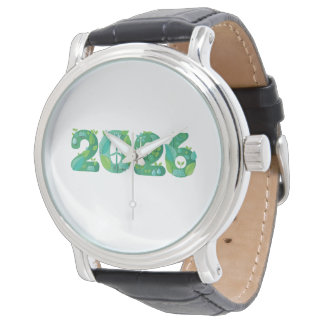 2026 Eco Green Energy Concept  Horloge