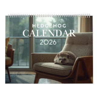 2026 Egel Wandkalender | 12 Maanden Kalender