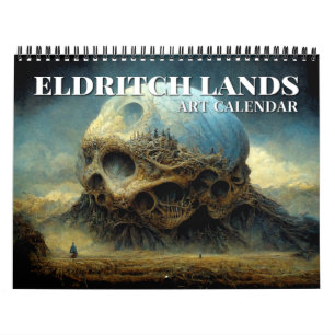 2026 Eldritch Lands 2 Dark Fantasy Art Kalender