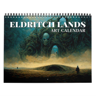 2026 Eldritch Lands 3 Dark Fantasy Art Kalender