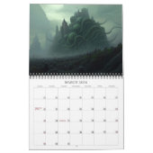 2026 Eldritch Lands 5 Dark Fantasy Horror Art Kalender (Mar 2026)