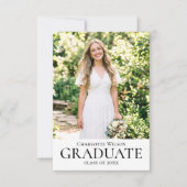 2026 Elegant Graduation Party Invitation Photo (Devant)