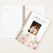 2026 Elegante Bloembruiloft gepersonaliseerde brui Planner (Display)