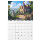 2026 Enchanted Hideaways Fantasy Art Kalender (Mar 2026)