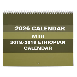 2026 Ethiopische kalender omzetter Kies land