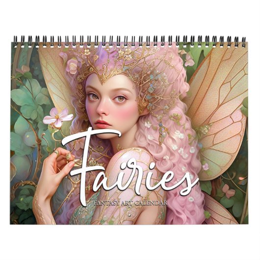 2026 Fairies 4 Fantasy Art Kalender (Hoes)