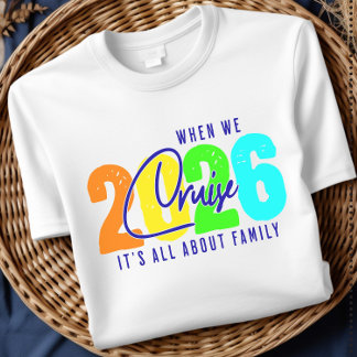 2026 Familiecruise - Vakantieshirt voor bij elkaar T-shirt