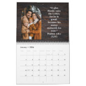 2026 Family Blessings Photos Scripture Christian Kalender (Jan 2026)