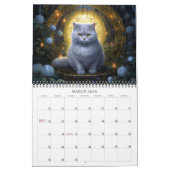 2026 Fantastique Chats 2 Imaginaire Art Calendrier (Mar 2026)