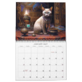 2026 Fantastique Chats 3 Imaginaire Art Calendrier (Jan 2027)