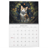 2026 Fantastique Chats 3 Imaginaire Art Calendrier (Mar 2027)