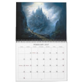 2026 Fantasy Castles 2 Kunstkalender Kalender (Feb 2027)