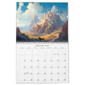 2026 Fantasy Castles 2 Kunstkalender Kalender (Jan 2027)