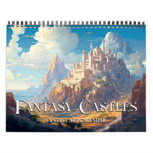 2026 Fantasy Castles 2 Kunstkalender Kalender