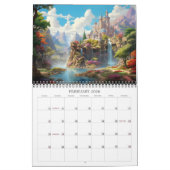 2026 Fantasy Castles 3 Kunstkalender Kalender (Feb 2026)