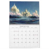2026 Fantasy Castles Kunstkalender Kalender (Feb 2026)