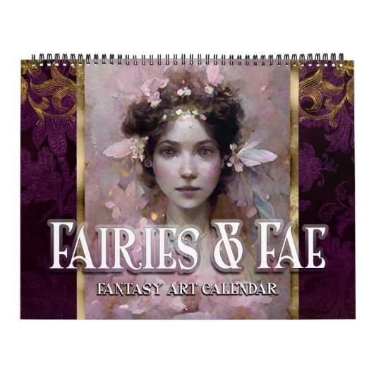 2026 Feeën & Fae 1 Fantasy Art Kalender (Hoes)
