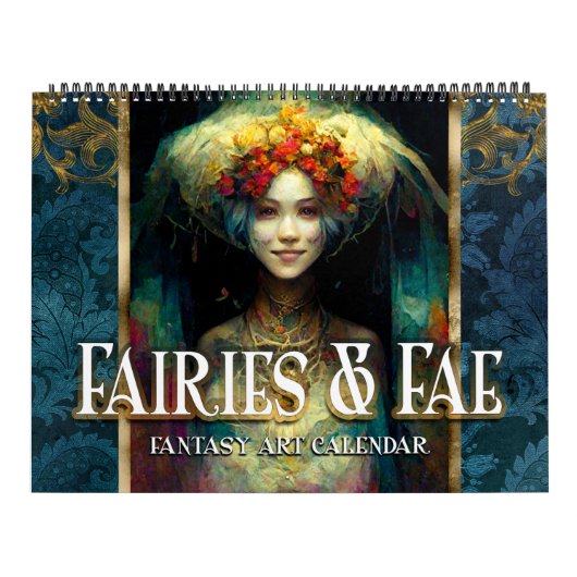 2026 Feeën & Fae 3 Fantasy Art Kalender (Hoes)