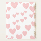 2026 Feminine Planner | Soft Pink Hearts & Elegant (Dos)