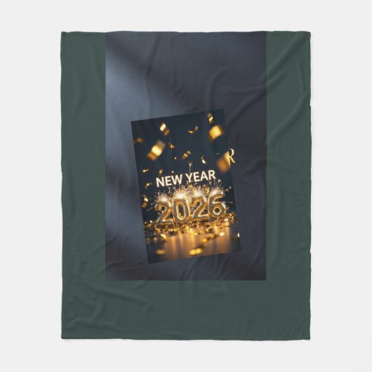 2026 Fleece Blanket - Custom Celebration Throw (Voorkant)