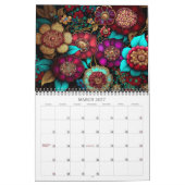 2026 Fleur Magic 2 Fleurs Stylisées Calendrier Art (Mar 2027)