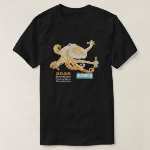 2026 Florida State Schaken Kampioenschap Donkere T T-shirt