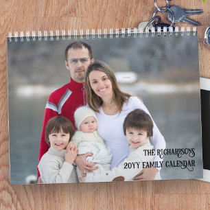 2026 Fotokalender 13 Foto's en aangepaste titel Kalender