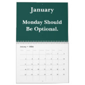 2026 Funny Office Sarcastic Quotes Kalender (Jan 2026)