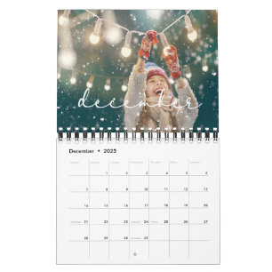 2026 Gepersonaliseerde familie multi foto Kalender