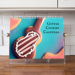 2026 Gitaar Cookies voor Unieke Muziek & Bakken Fa Kalender