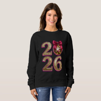2026 Golden Disco Ball Sweatshirt