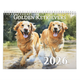 2026 Golden Retrievers Kalender