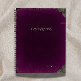 2026 Gothic Scholar Observations Ledger Notitieboek