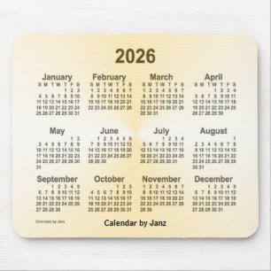 2026 Gouden Kalender door Janz Muismat