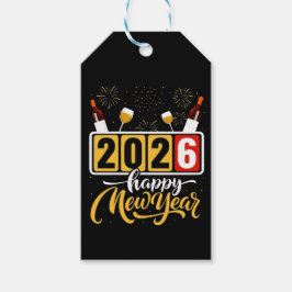"2026 Happy New Year" Celebration Design Cadeaulabel