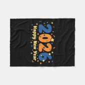 2026 Happy New Year Fireworks Celebration  Fleece Deken (Voorkant (Horizontaal))