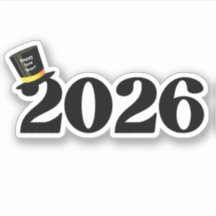 2026 happy new year, funny cute hat stylish